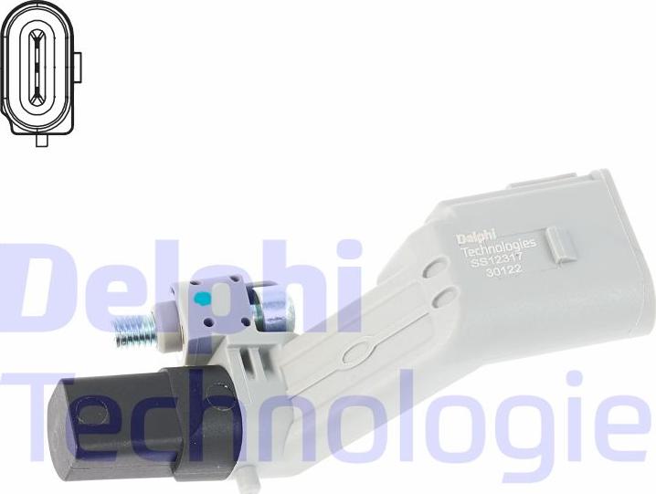 Delphi SS12317-12B1 - Generatore di impulsi, Albero a gomiti www.autoricambit.com