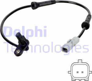 Delphi SS20758 - Sensore, N° giri ruota www.autoricambit.com