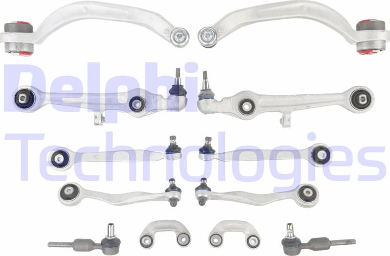 Delphi TC1900KIT-11B1 - Kit riparazione, Braccio trasversale www.autoricambit.com