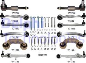 Delphi TC1500KIT-11B1 - Kit riparazione, Braccio trasversale www.autoricambit.com