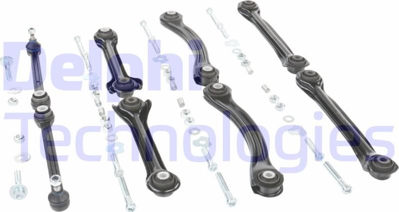 Delphi TC1600KIT-11B1 - Kit riparazione, Braccio trasversale www.autoricambit.com