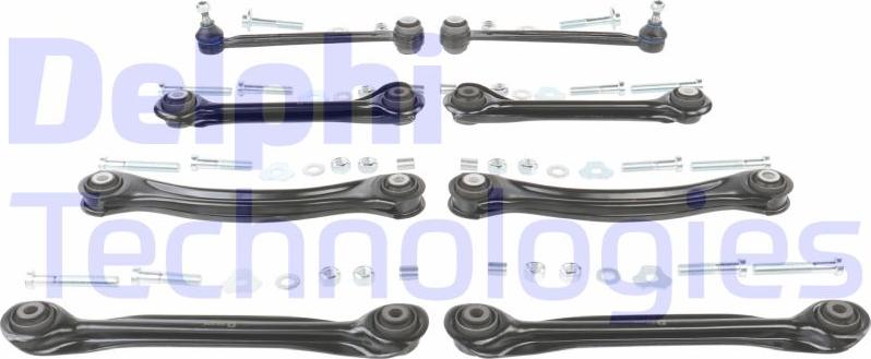 Delphi TC1600KIT-11B1 - Kit riparazione, Braccio trasversale www.autoricambit.com