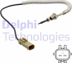 Delphi TS30192 - Sensore, Temperatura gas scarico www.autoricambit.com