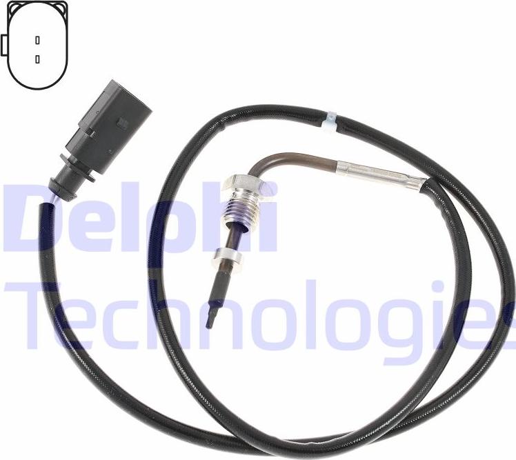 Delphi TS30318-12B1 - Sensore, Temperatura gas scarico www.autoricambit.com