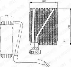 Delphi TSP0525146 - Evaporatore, Climatizzatore www.autoricambit.com