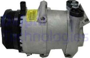 Delphi TSP0155443 - Compressore, Climatizzatore www.autoricambit.com