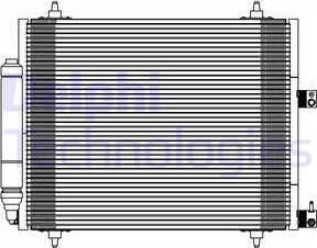 Delphi TSP0225595 - Condensatore, Climatizzatore www.autoricambit.com