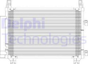 Delphi TSP0225625 - Condensatore, Climatizzatore www.autoricambit.com