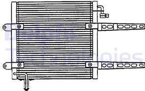 Delphi TSP0225205 - Condensatore, Climatizzatore www.autoricambit.com