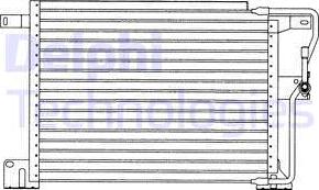 Delphi TSP0225207 - Condensatore, Climatizzatore www.autoricambit.com