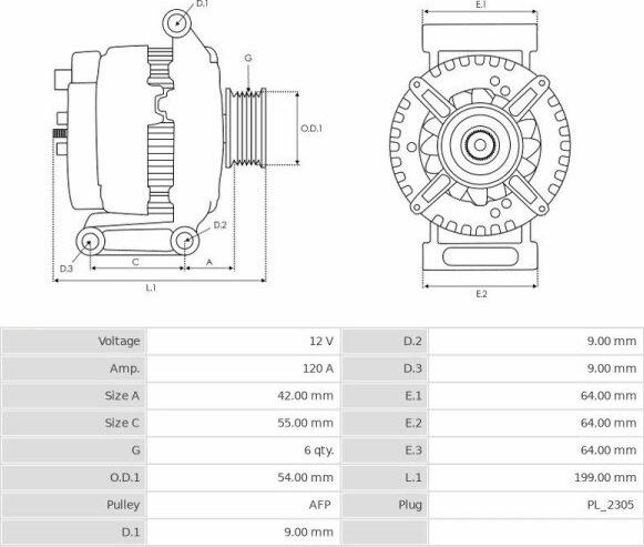 Denso 1012101700 - Alternatore www.autoricambit.com