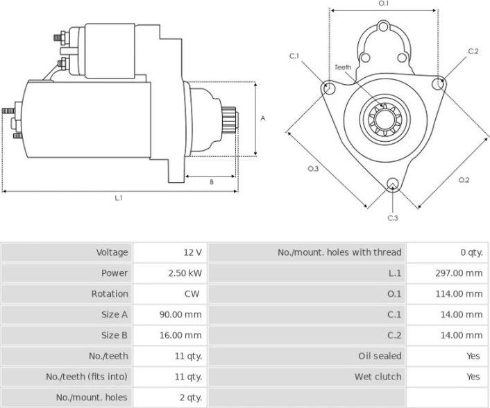 Denso 1280004110 - Motorino d'avviamento www.autoricambit.com