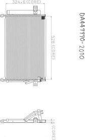 Denso A477-A317 - Condensatore, Climatizzatore www.autoricambit.com