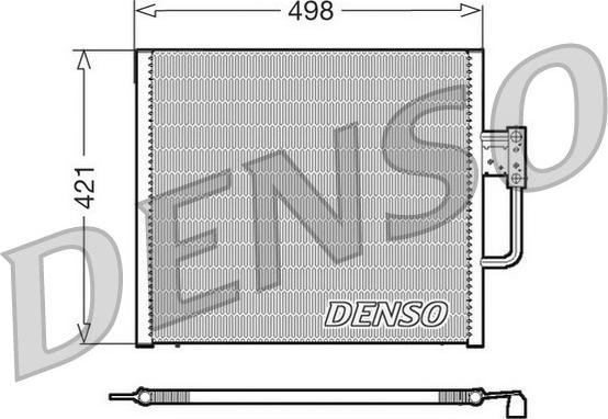 Denso DCN05015 - Condensatore, Climatizzatore www.autoricambit.com