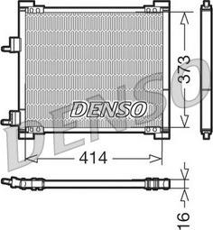 Denso DCN10015 - Condensatore, Climatizzatore www.autoricambit.com