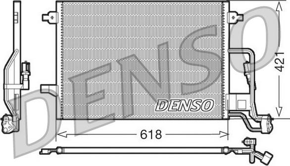 Denso DCN32018 - Condensatore, Climatizzatore www.autoricambit.com