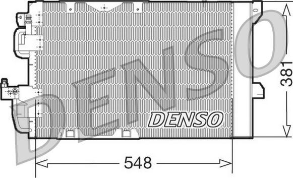 Denso DCN20005 - Condensatore, Climatizzatore www.autoricambit.com