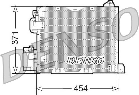 Denso DCN20006 - Condensatore, Climatizzatore www.autoricambit.com