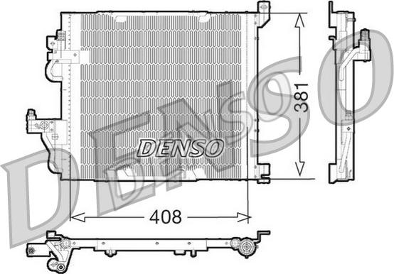 Denso DCN20012 - Condensatore, Climatizzatore www.autoricambit.com