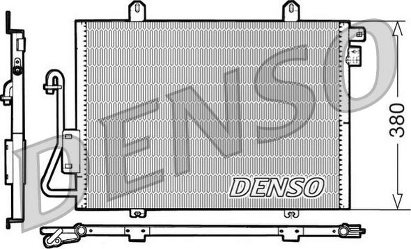 Denso DCN23006 - Condensatore, Climatizzatore www.autoricambit.com