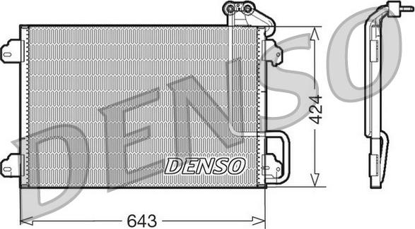 Denso DCN23013 - Condensatore, Climatizzatore www.autoricambit.com