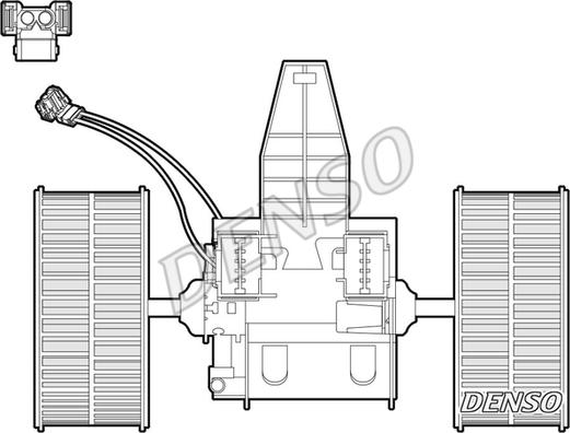 Denso DEA05009 - Ventilatore abitacolo www.autoricambit.com