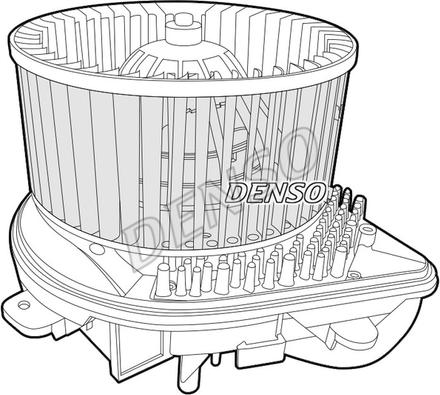 Denso DEA07014 - Ventilatore abitacolo www.autoricambit.com