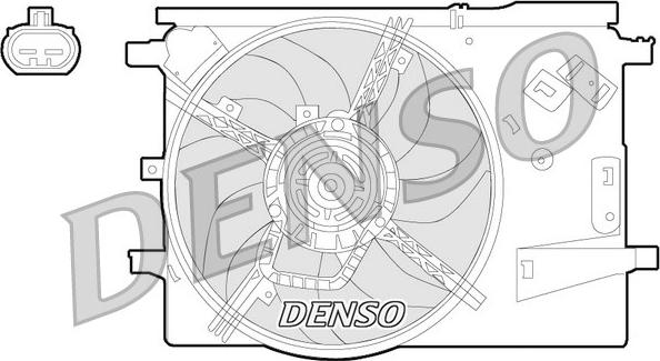 Denso DER09053 - Ventola, Raffreddamento motore www.autoricambit.com