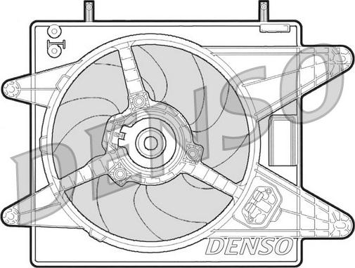 Denso DER09003 - Ventola, Raffreddamento motore www.autoricambit.com