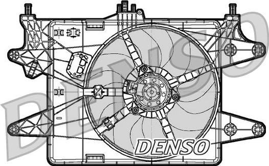 Denso DER09081 - Ventola, Raffreddamento motore www.autoricambit.com