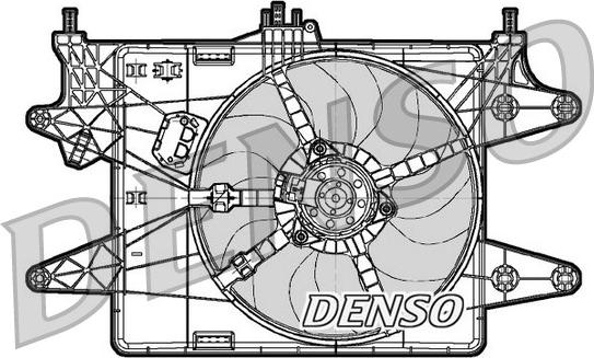 Denso DER09082 - Ventola, Raffreddamento motore www.autoricambit.com