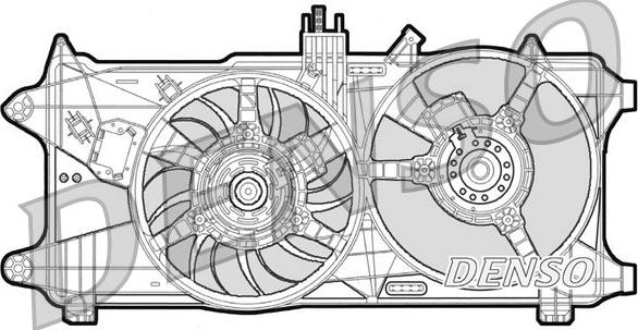 Denso DER09026 - Ventola, Raffreddamento motore www.autoricambit.com