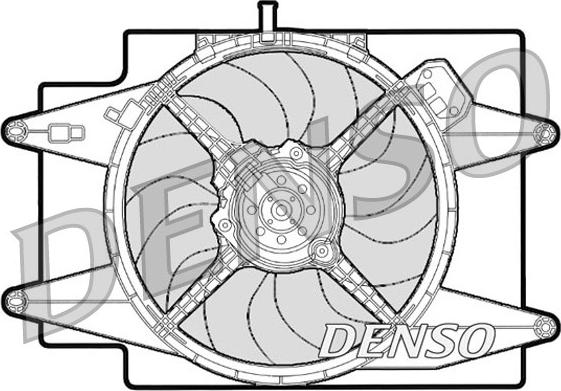 Denso DER01001 - Ventola, Raffreddamento motore www.autoricambit.com