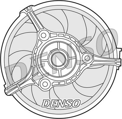 Denso DER02002 - Ventola, Raffreddamento motore www.autoricambit.com