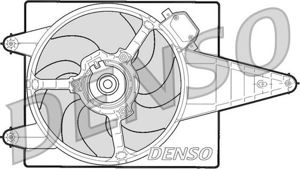 Denso DER13204 - Ventola, Raffreddamento motore www.autoricambit.com
