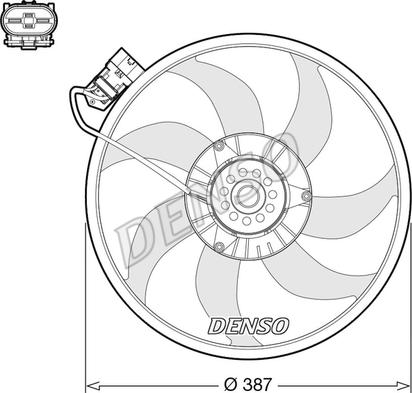 Denso DER20017 - Ventola, Raffreddamento motore www.autoricambit.com