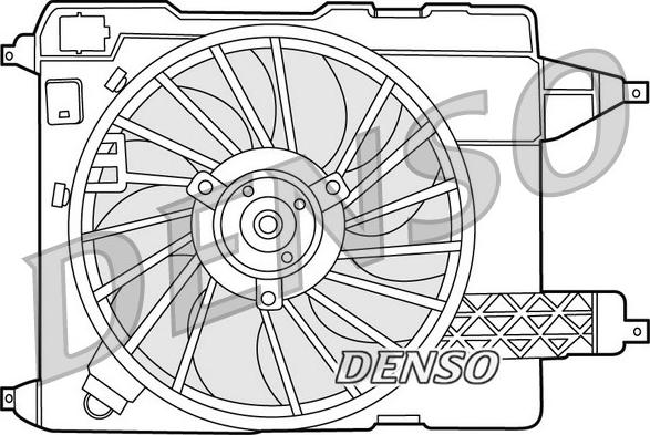 Denso DER23002 - Ventola, Raffreddamento motore www.autoricambit.com