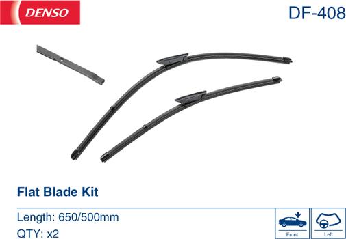 Denso DF-408 - Spazzola tergi www.autoricambit.com