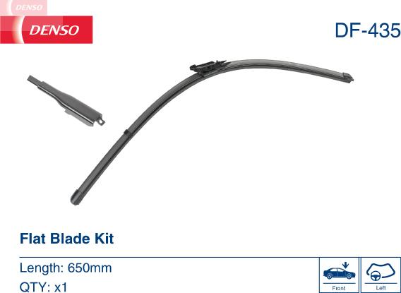 Denso DF-435 - Spazzola tergi www.autoricambit.com