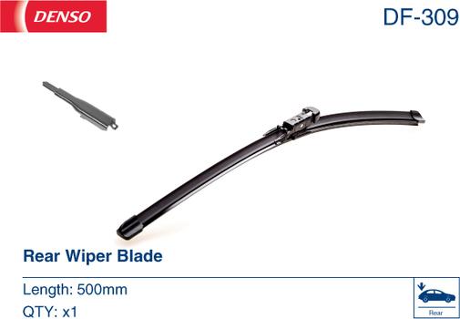 Denso DF-309 - Spazzola tergi www.autoricambit.com