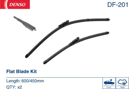 Denso DF-201 - Spazzola tergi www.autoricambit.com