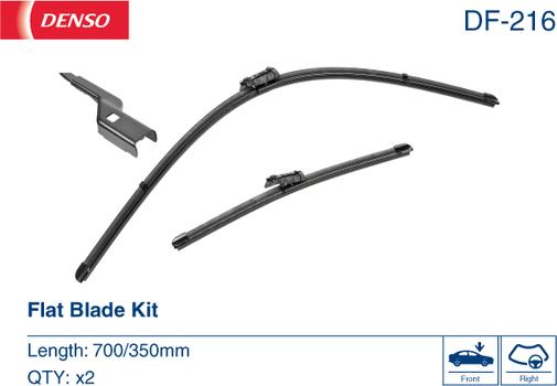 Denso DF-216 - Spazzola tergi www.autoricambit.com