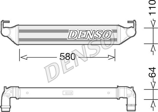 Denso DIT06001 - Intercooler www.autoricambit.com