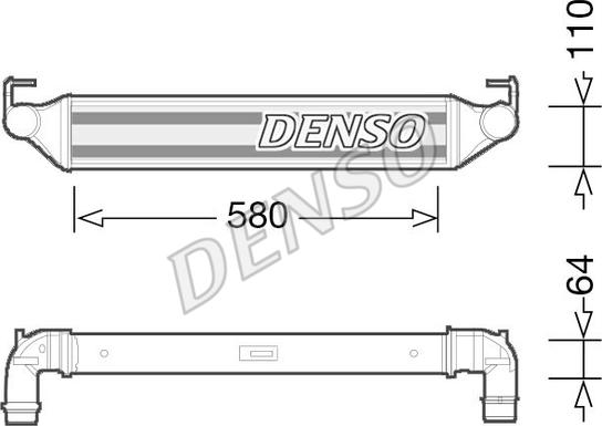 Denso DIT06002 - Intercooler www.autoricambit.com