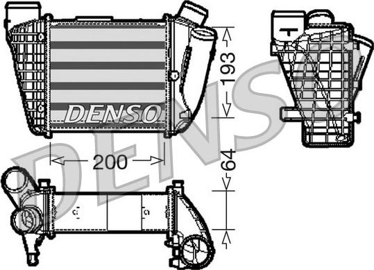 Denso DIT02004 - Intercooler www.autoricambit.com