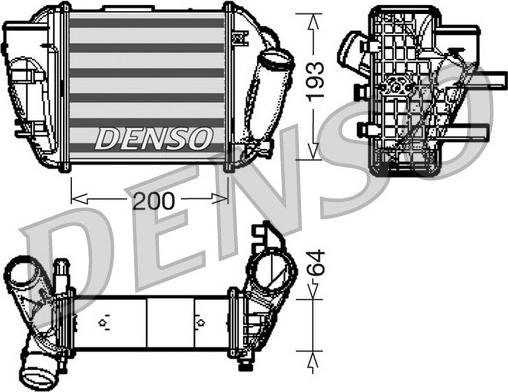 Denso DIT02005 - Intercooler www.autoricambit.com