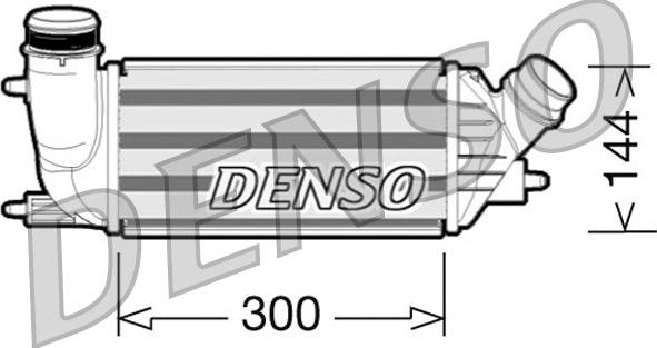 Denso DIT07001 - Intercooler www.autoricambit.com