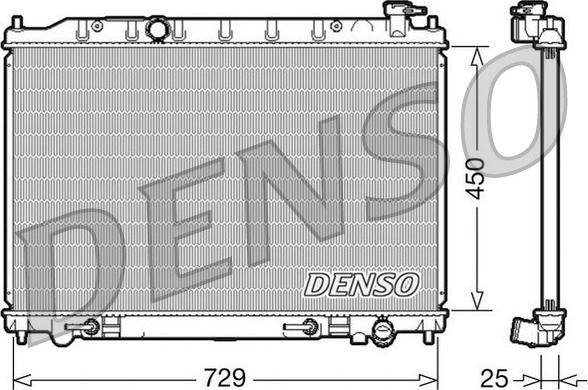 Denso DRM46029 - Radiatore, Raffreddamento motore www.autoricambit.com