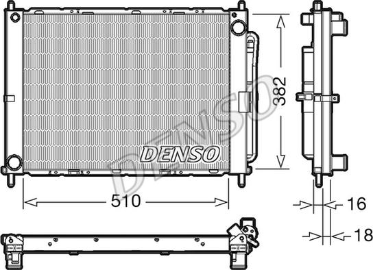 Denso DRM46102 - Gruppo raffreddamento www.autoricambit.com