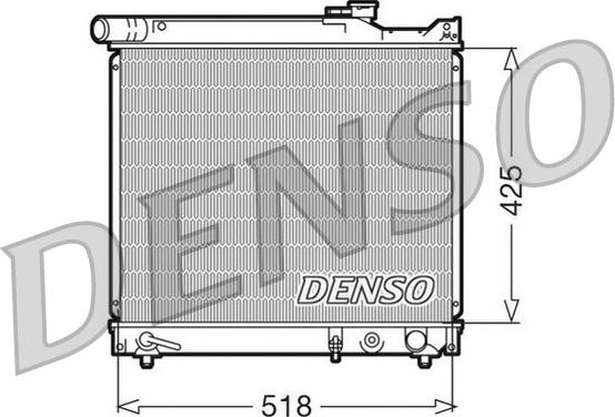 Denso DRM47012 - Radiatore, Raffreddamento motore www.autoricambit.com